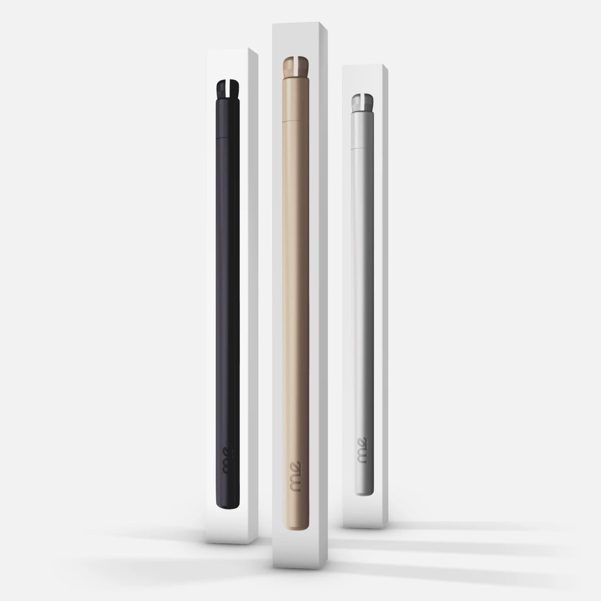 Pencil / Aluminum pen for replaceable disposable refills - Black
